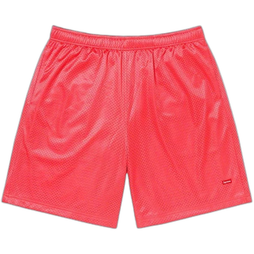 Supreme Small Box Baggy Mesh Short 'Coral'