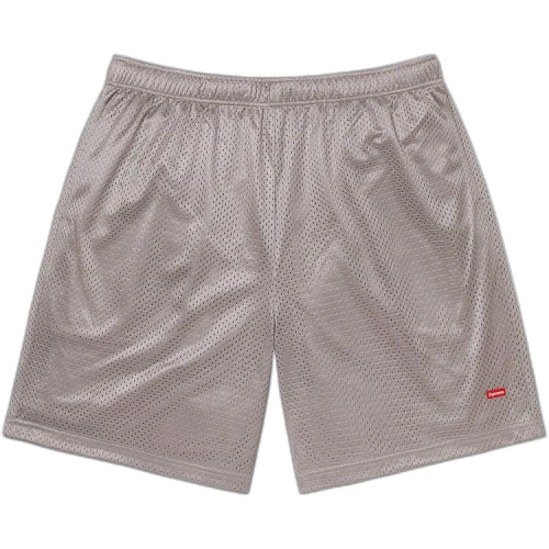 Supreme Small Box Baggy Mesh Short 'Grey'