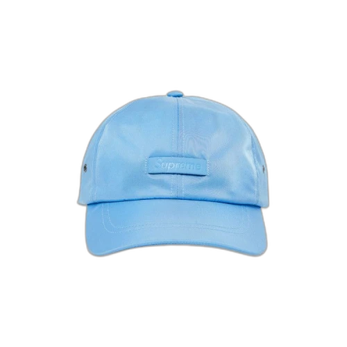 Supreme Leather Patch 6-Panel 'Blue'