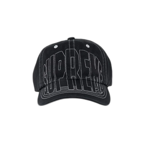 Supreme Visor Stitch 6-Panel 'Black'
