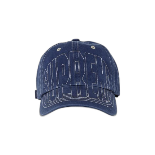 Supreme Visor Stitch 6-Panel 'Light Navy'