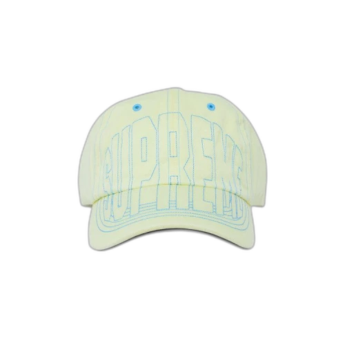 Supreme Visor Stitch 6-Panel 'Light Yellow'