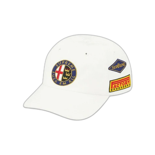 Supreme Racing 6-Panel 'White'