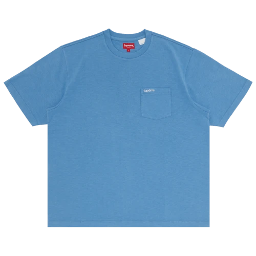 Supreme Short-Sleeve Pocket Tee 'Light Slate'