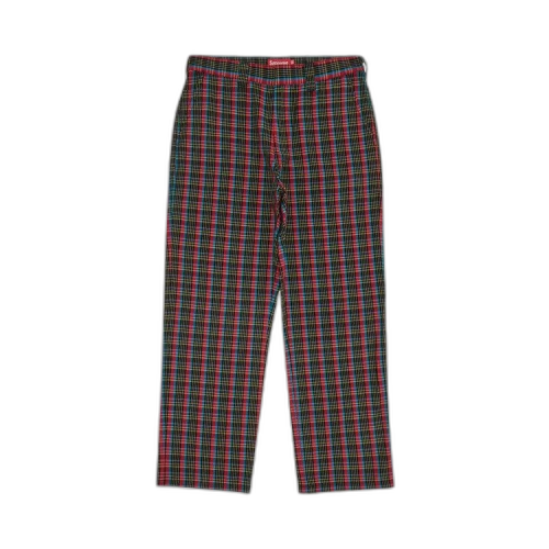 Supreme Work Pant 'Red Plaid'