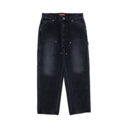 Supreme Double Knee Painter Pant 'Washed Black'