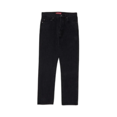 Supreme Stone Washed Slim Jean 'Washed Black'