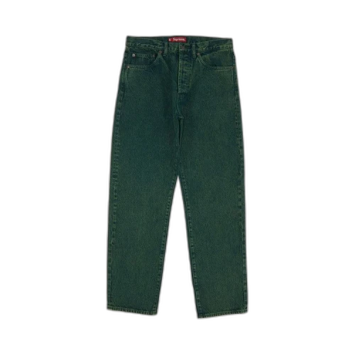 Supreme Regular Jean 'Overdyed Green'