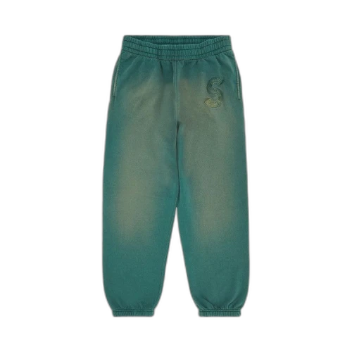Supreme Overdyed S Logo Sweatpant 'Teal'