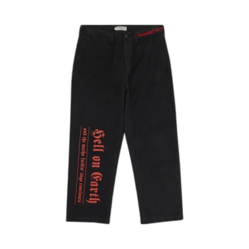 Supreme x Bernadette Corporation Old English Chino Pant 'Black'