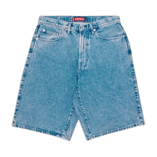 Supreme Baggy Denim Short 'Washed Blue'
