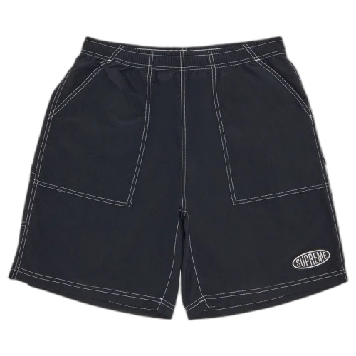 Supreme Nylon Painter Short 'Black'