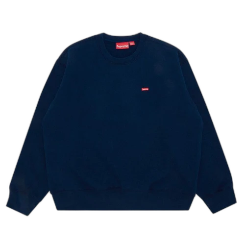 Supreme Small Box Crewneck 'Navy'