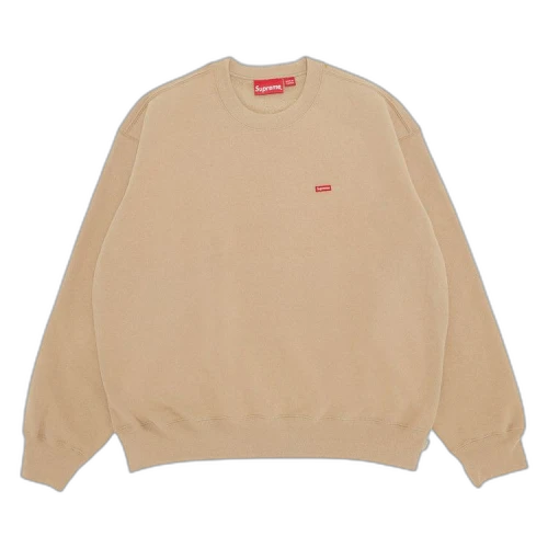 Supreme Small Box Crewneck 'Tan'