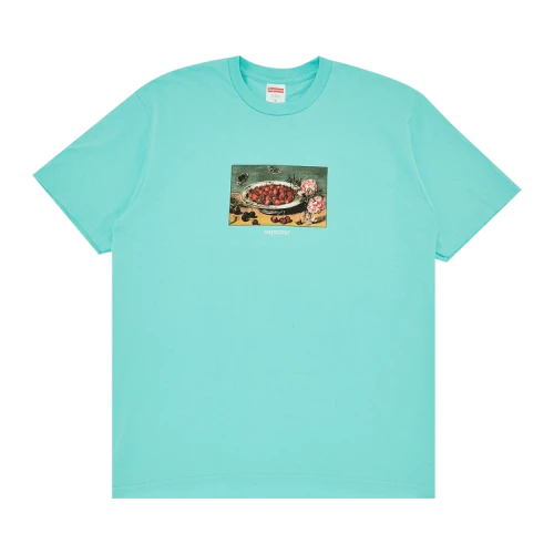 Supreme Strawberries Tee 'Teal'