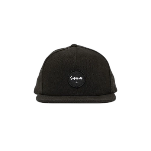 Supreme Twill Patch 5-Panel 'Black'