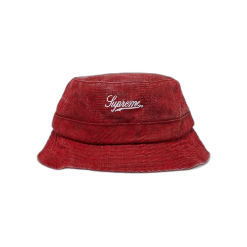 Supreme Coated Denim Crusher 'Red'
