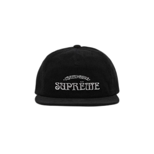 Supreme Champagne Corduroy 5-Panel 'Black'