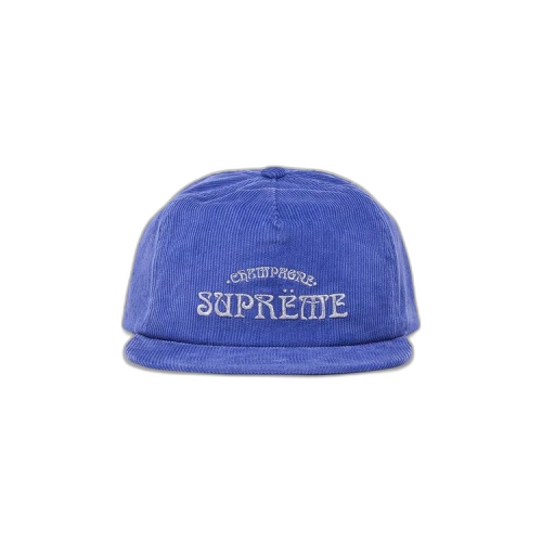 Supreme Champagne Corduroy 5-Panel 'Blue'