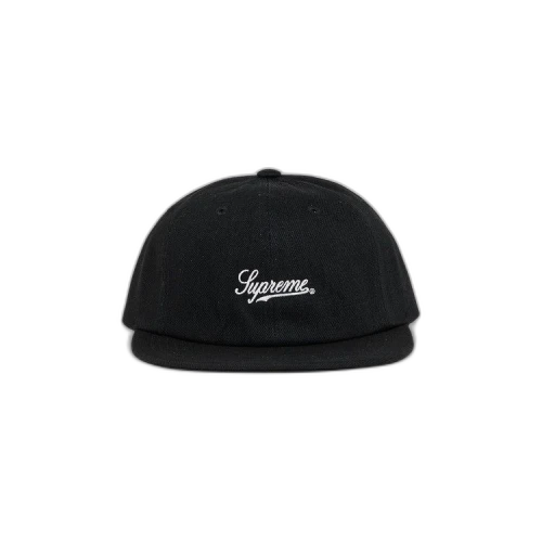 Supreme Script Logo 6-Panel 'Black'