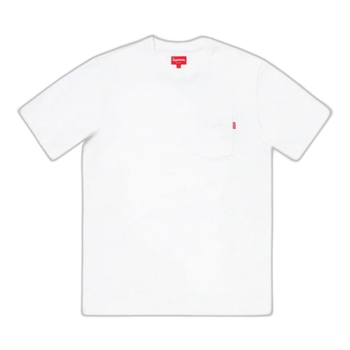 Supreme Short-Sleeve Pocket Tee 'White'