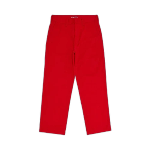 Supreme Work Pant 'Bright Red'