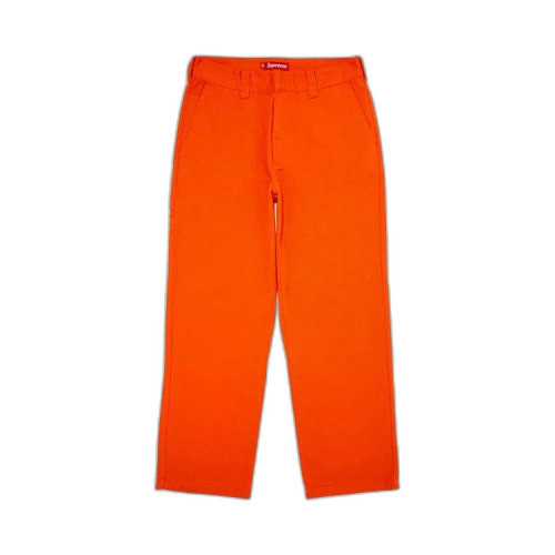 Supreme x Toy Machine Work Pant 'Bright Orange'