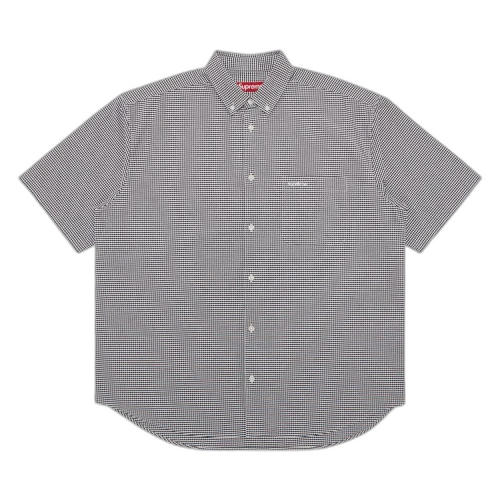 Supreme Loose Fit Short-Sleeve Oxford Shirt 'Gingham'