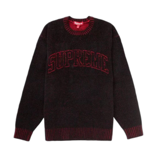 Supreme Contrast Arc Sweater 'Black'