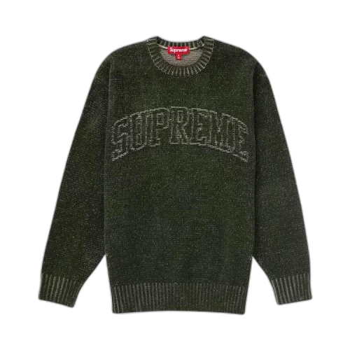 Supreme Contrast Arc Sweater 'Olive'