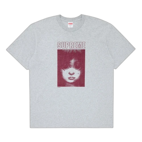 Supreme Margaret Keane Teardrop Tee 'Heather Grey'