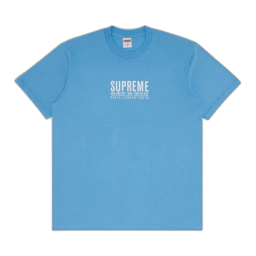Supreme Paris Tee 'Bright Blue'