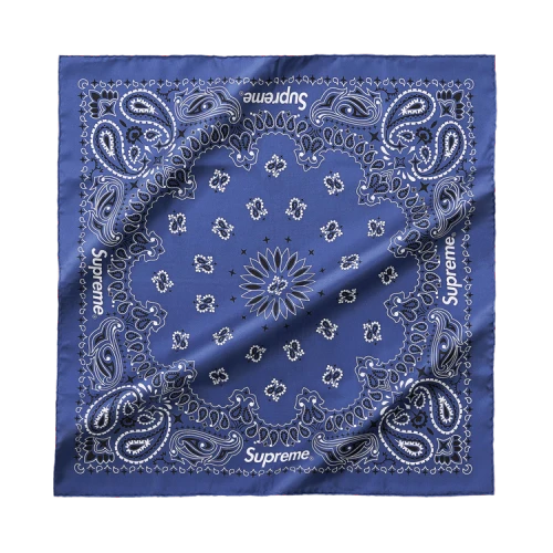 Supreme Silk Bandana 'Navy'