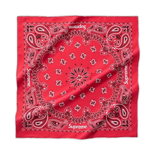 Supreme Silk Bandana 'Red'