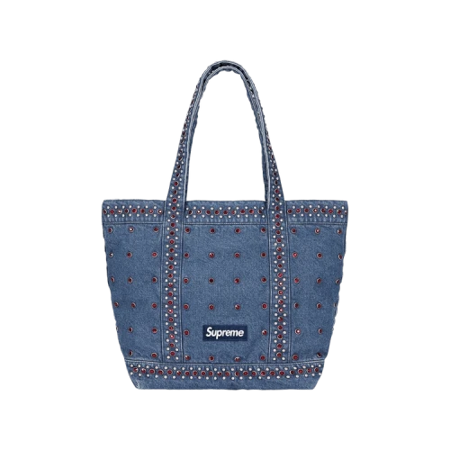 Supreme x B.B. Simon Denim Tote Bag 'Washed Indigo'