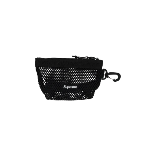 Supreme Mesh Mini Pouch 'Black'