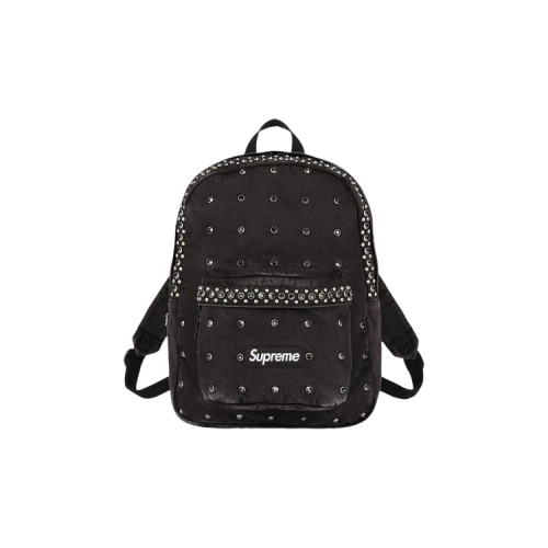 Supreme x B.B. Simon Denim Backpack 'Black'