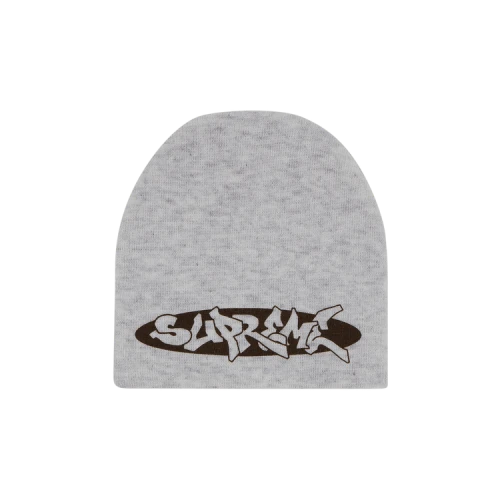 Supreme New World Order Beanie 'Ash Grey'