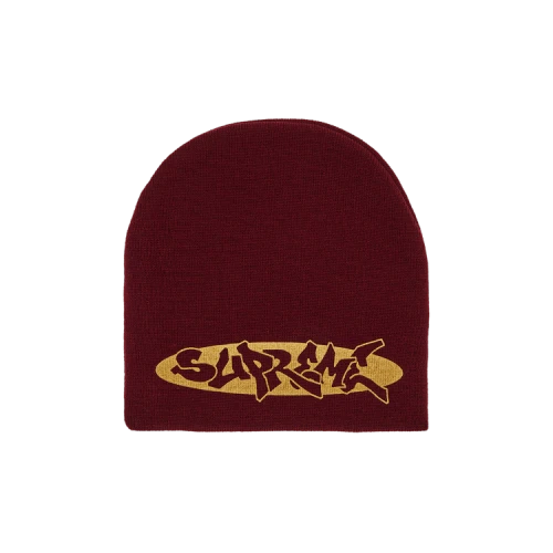 Supreme New World Order Beanie 'Cardinal'