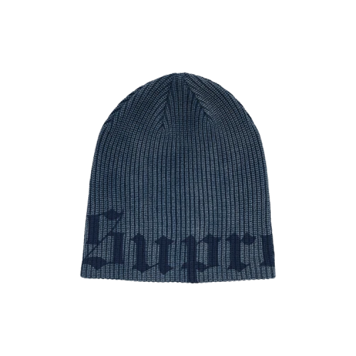 Supreme Old English Printed Beanie 'Slate'