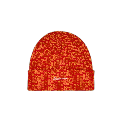 Supreme Fuck Off Beanie 'Red'