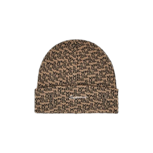 Supreme Fuck Off Beanie 'Tan'
