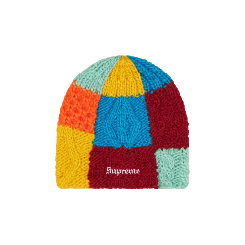 Supreme Block Knit Beanie 'Multicolor'