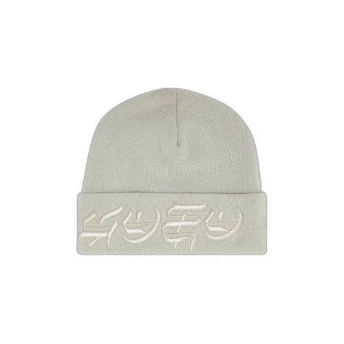 Supreme New Era Blackletter Beanie 'Stone'