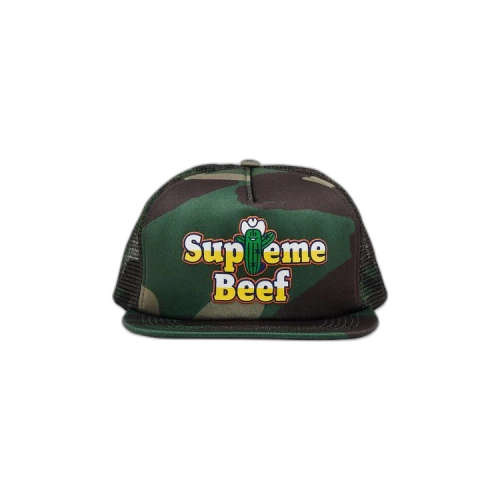 Supreme Beef Mesh Back 5-Panel 'Woodland Camo'