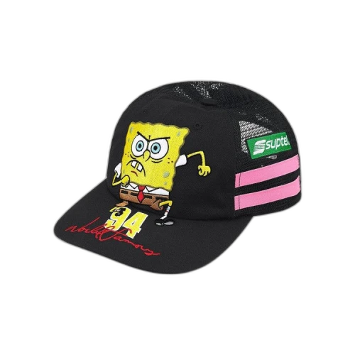 Supreme x Spongebob Squarepants x Jeff Hamilton Mesh Back 6-Panel 'Black'