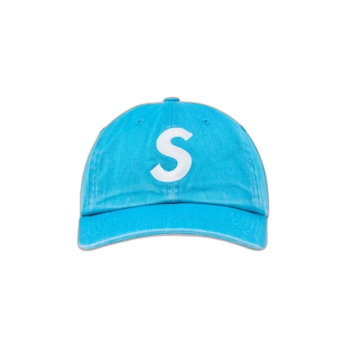 Supreme Pigment Coated S Logo 6 Panel 'Bright Blue'