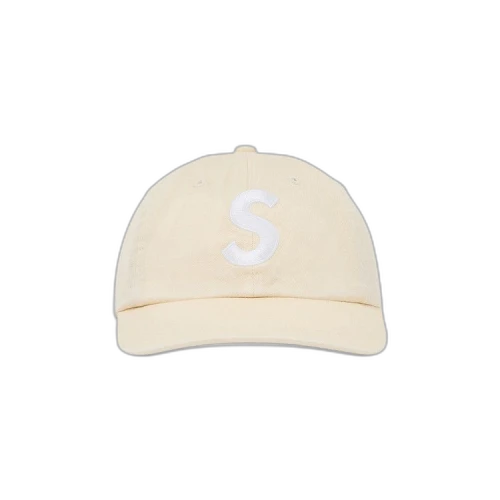 Supreme Pigment Coated S Logo 6 Panel 'Stone'