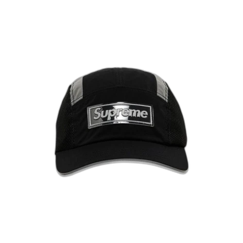 Supreme Side Mesh Camp Cap 'Black'