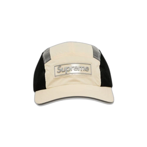 Supreme Side Mesh Camp Cap 'Cream'